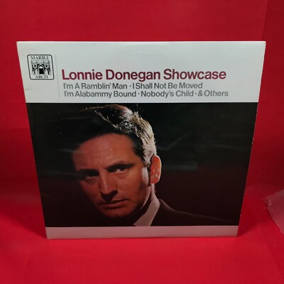 Lonnie Donegan Showcase 1968 UK vinyl LP Wreck Of The Old 97 Frankie And Johnny