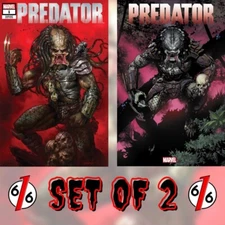 🚨🔥 PREDATOR #1 SET LUCIO PARRILLO Variant & LEINIL YU Main Cover