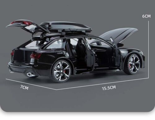 1/32 Audi RS6 Avant Alloy Station Wagon Car Model Diecasts Metal Toy Sports Gift - Picture 12 of 25