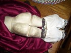 ANTIQUE LADY DOLL WITH KID LEATHER BODY  FREE SHIPPING  REDUCED PRICE — photo 4