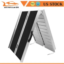 10 Ft 600 Lb Multi Fold Breifcase Aluminum Wheelchair Ramp Rated Tool