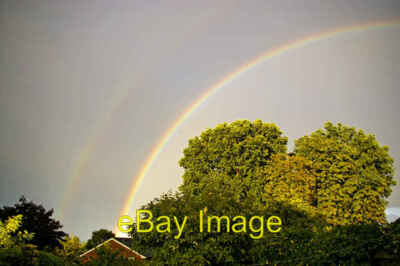 Foto 6x4 Double Rainbow, London N14 Southgate\/TQ3094 Another double rai c2008