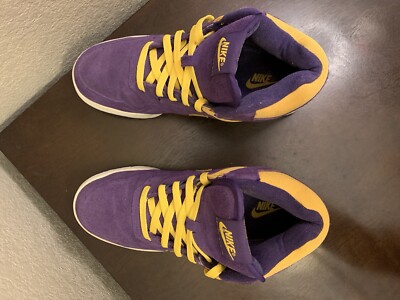 Nike 2004 Delta Force 3/4 LA KOBE Court Purple Del Sol Men display picture 1