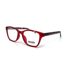 Nutmeg Collection NM241 RD Eyeglasses Frames red Full rim metal 49-17 140 mm