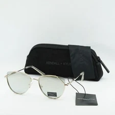 New Kendall + Kylie KKS4040 717 Shiny Gold/Green 58-18-140 Sunglasses