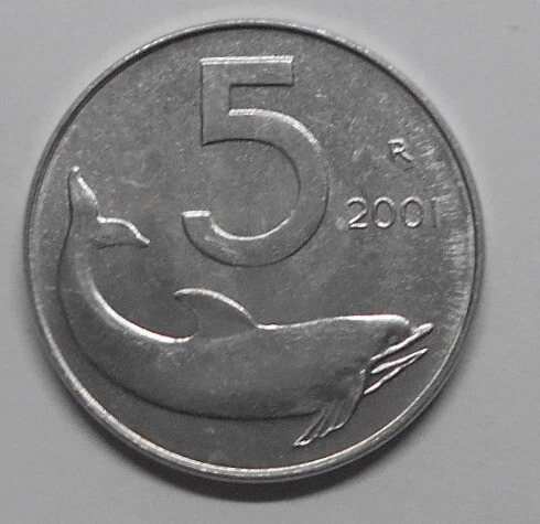 REPUBBLICA ITALIANA 5 Lire dal 1946 al 2001 FDC / PROOF - Afbeelding 70 van 86