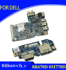 0R670D 0M770D FOR Latitude E4300 IO USB Audio Jack Circuit Board #E1