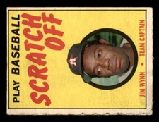 1970 Topps Scratch-Offs Baseball #23 Jim Wynn PR