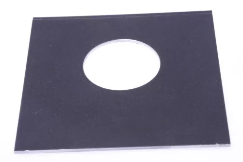 ✅ LINHOF TECHNIKA 13X18CM II ORIGINAL LENS BOARD 106X106MM, 43MM HOLE LF CAMERA 
