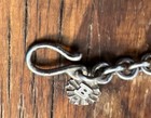 Fabulous Vintage Heavy Sterling Silver 925 Angel Link Necklace — photo 4