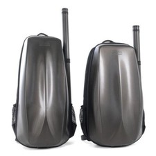 GEWA Space Bag Rucksack Violin Case , Titanium 4/4-1/4