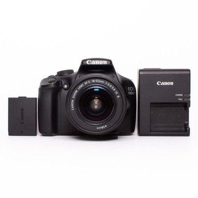 Canon EOS 1100D Digital SLR with EFS 18-55mm DSLR Camera - MINT