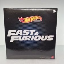 MATTEL Hot Wheels Premium Fast  Furious 5 Pack Collector Box Set Premium 1:64