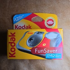 Sealed Kodak Fun Saver Disposable Camera 39 Exposures Flash Expired 2010 New