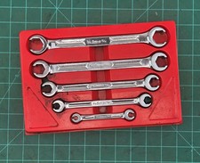 Snap On Tools Rxh605 Sae 14-1316 Flare Nut Line Wrench Set W Tray
