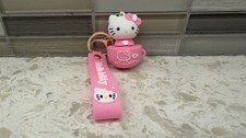 Sanrio Hello Kitty 3D Figure Bag Clip-On Keychain Bag Backpack Accessory