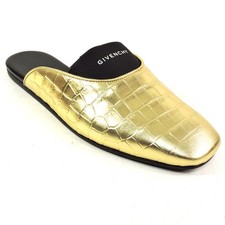 GIVENCHY   WOMENS GOLD SOFT LEAHER COMFORT FA...
