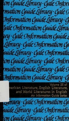 Afro-American Fiction, Eighteen Fifty-Three to Nineteen Seventy-S
