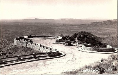 RPPC Scenic View of Sedona Arizona From Lookout Point Postcard