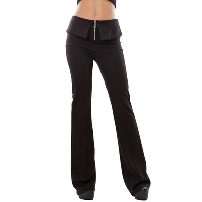 Women's Elegant High Waist Bell Bottom Stretch Pants TOOCOOL VB-15013