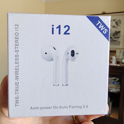 TWS 5.0 Earbuds Wireless Bluetooth Earphones Stereo i12 Auto Pair Sealed NIB