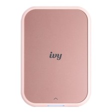 Canon IVY 2 Mini Compact Blush Pink Photo Sticker Printer with LED Light Bar