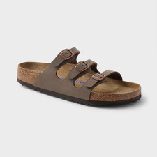 Women's Birkenstock Florida Sandals - Mocha Brown - EU 38 Width M FREE SHIP