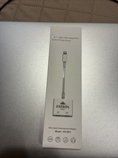 2 in 1 Headphone  Charger Adapter for iPhone Lightning to 3.5 mm MFi Certified