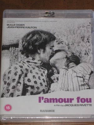 L'AMOUR FOU Standard Edition (1969) (Blu-Ray) RADIANCE - JACQUES RIVETTE - NEW!!