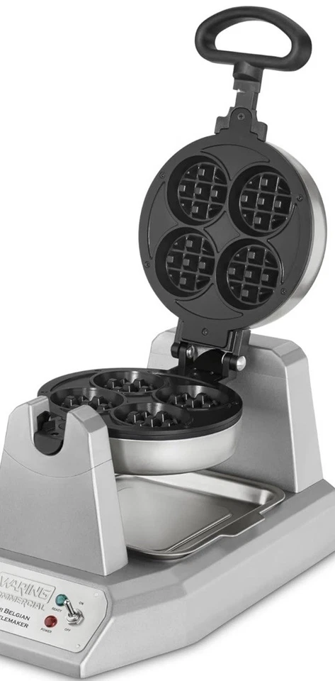 Waring Commercial WMB400X Single Mini Belgian Waffle Maker - Image 2 of 2