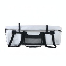 Sac Pêche Étanche Sangle Renforcée Sac PVC Rectangulaire Poche Filet
