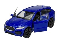 Welly Jaguar F-PACE Blau 1:34 Die Cast Metal Neu Im Kasten