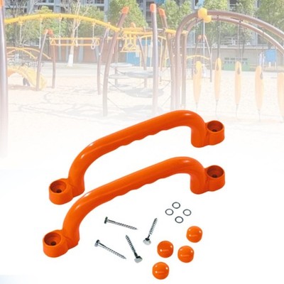 2 Pieces Swing Set Attachments Playground Equipment Playroom Ladder Handles