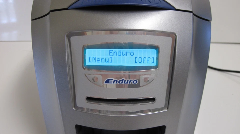 Magicard Enduro STD Color ID Card Printer w/ A/C Power, USB Cable & 10 Cards - Image 4 of 4