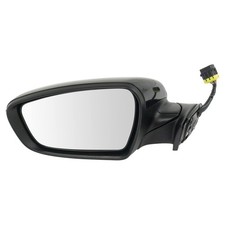 Power Folding Heated Paint to Match Mirror Smooth Black Kia Forte KI1320214