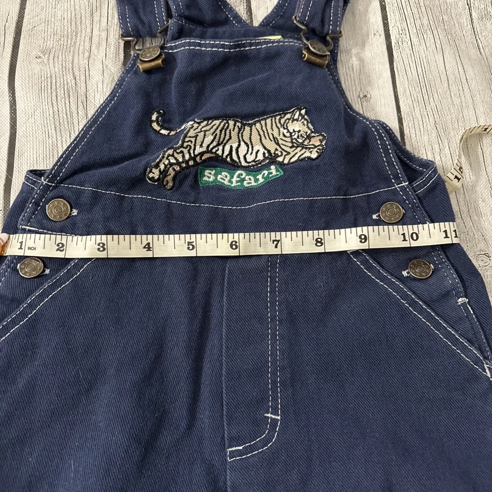 Mono Safari Tigre Bordado Vintage/ 1990-2000 Talla 24 Foto 3 de 4