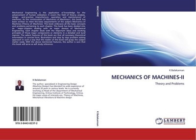 MECHANICS OF MACHINES-II K. Balakannan