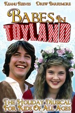 BABES IN TOYLAND  RARE 1986 DVD   KEANU REEVES  DREW BARRYMORE