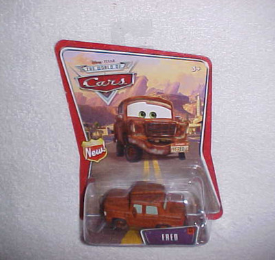 DISNEY PIXAR CARS FRED NEW DIECAST CAR