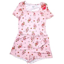 Strawberry Shortcake Pink Pajama Set Large