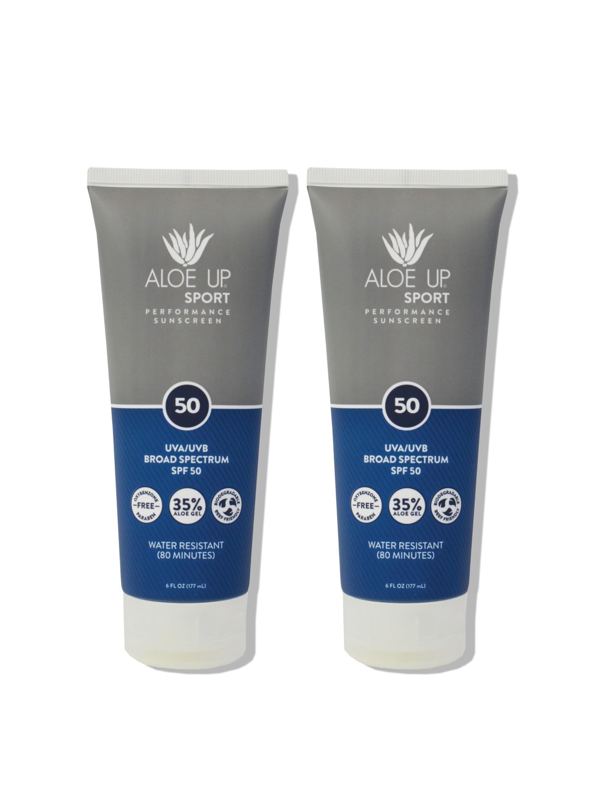 Aloe Up Sport Sunscreen Body Lotion SPF 50 – Broad Spectrum Sunblock With Aloe