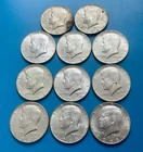 1968 Kennedy Half Dollars, Lot Of 11
