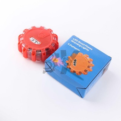 1PCS LED ROAD FLARES FLASHING WARNING ROADSIDE SAFETY LIGHT FOR CAR TRUCK *pt