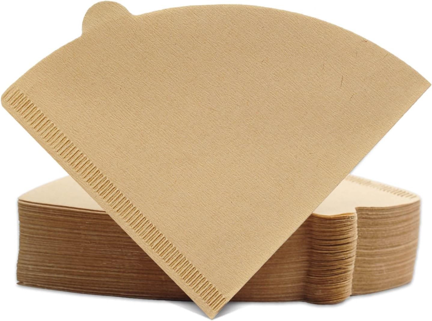 Cone Coffee Filters Size 02, 100 Count 1-4 Cups Unbleached V