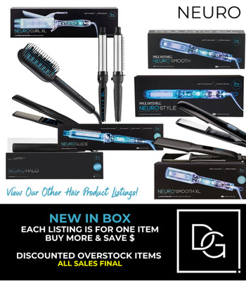 NEURO PAUL MITCHELL HAIR WANDS SMOOTH STYLE CURL GUIDE FLAT IRONS VARIETY NEW