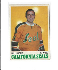 1970-71 O-Pee-Chee #76 Bill Hicke VG