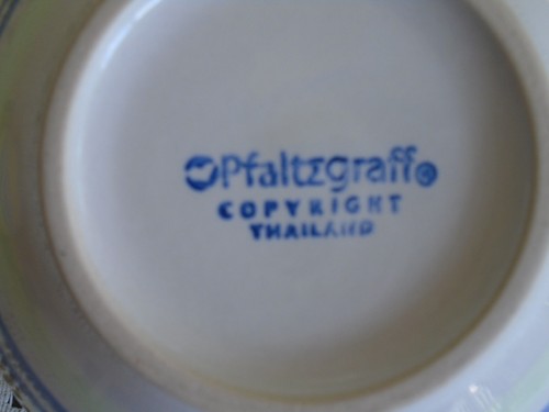 C-1073 Set of 2 Pfaltzgraff Summer Breeze Soup/Cereal Bowls - Picture 5 of 5
