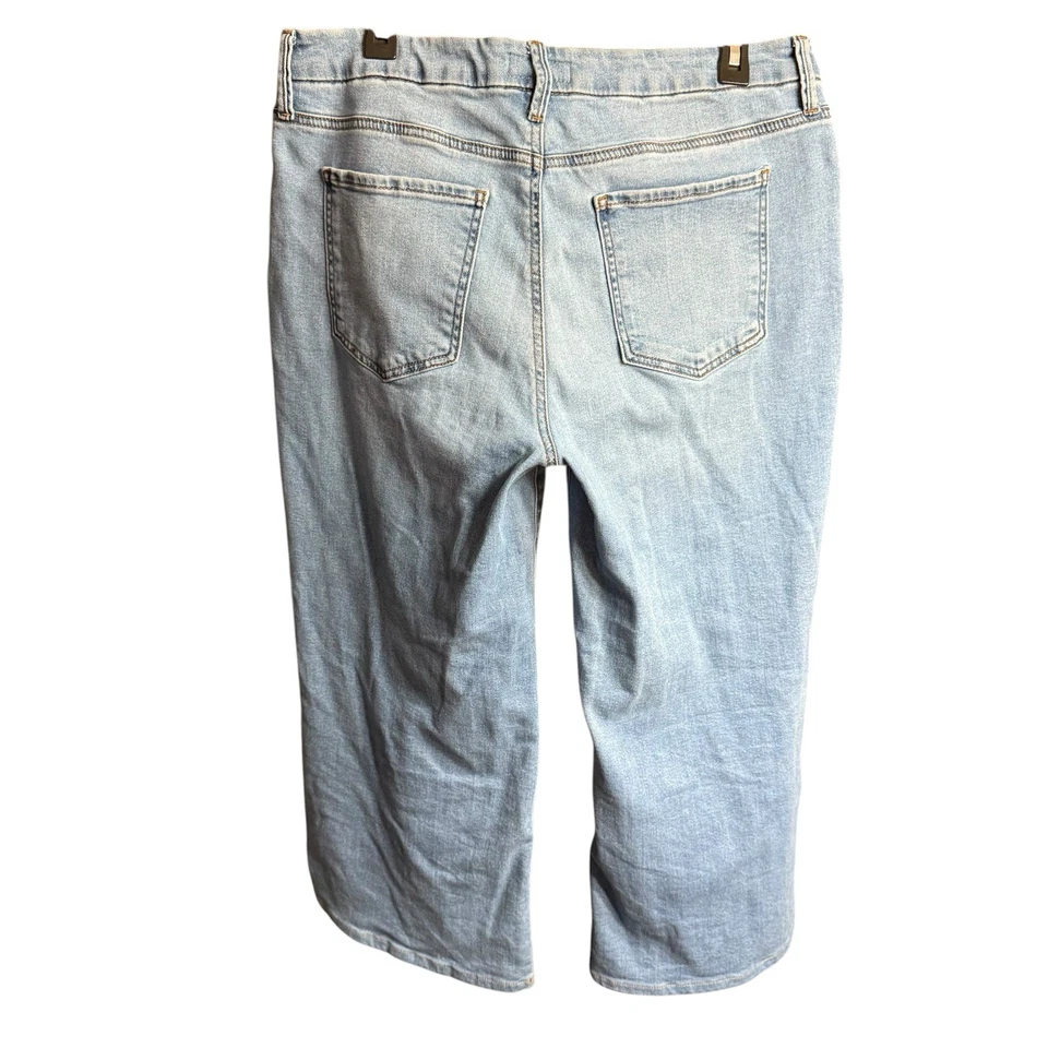 JEANS KUT FROM THE KLOTH TALLA 12 MEG FAB AB PIERNA ANCHA TIRO ALTO MUJER Foto 3 de 4