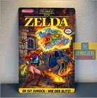 Zelda Vintage Nintendo Video Game Metal Poster - Sign - Size:20x30cm