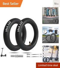 2 Pack 10 x 2.125 Scooter Tire Inner Tube, 10 inch Tube Thickened